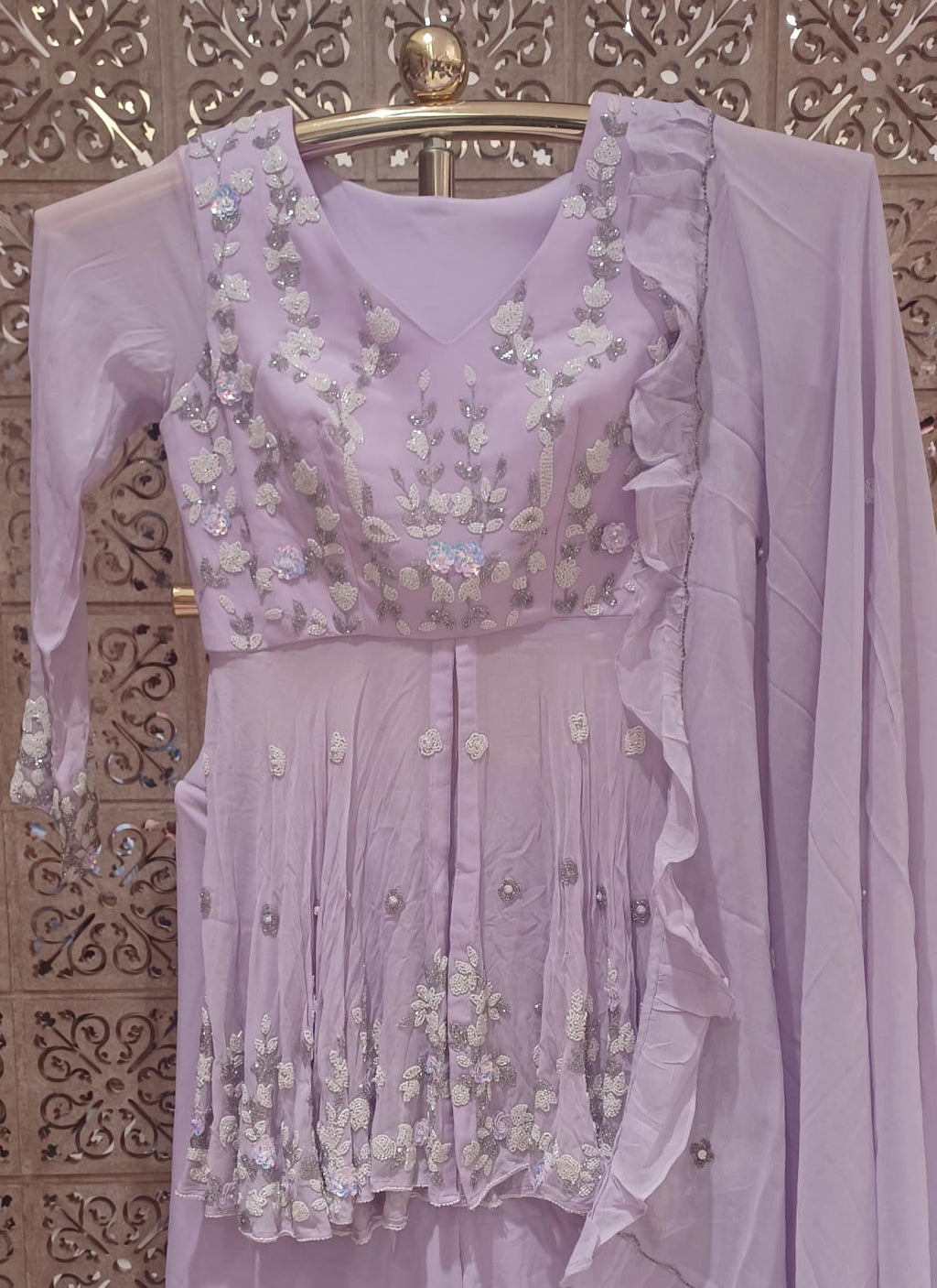 FLARE PALAZZO SUIT FESTIVE OCCASSION PARTY WEAR