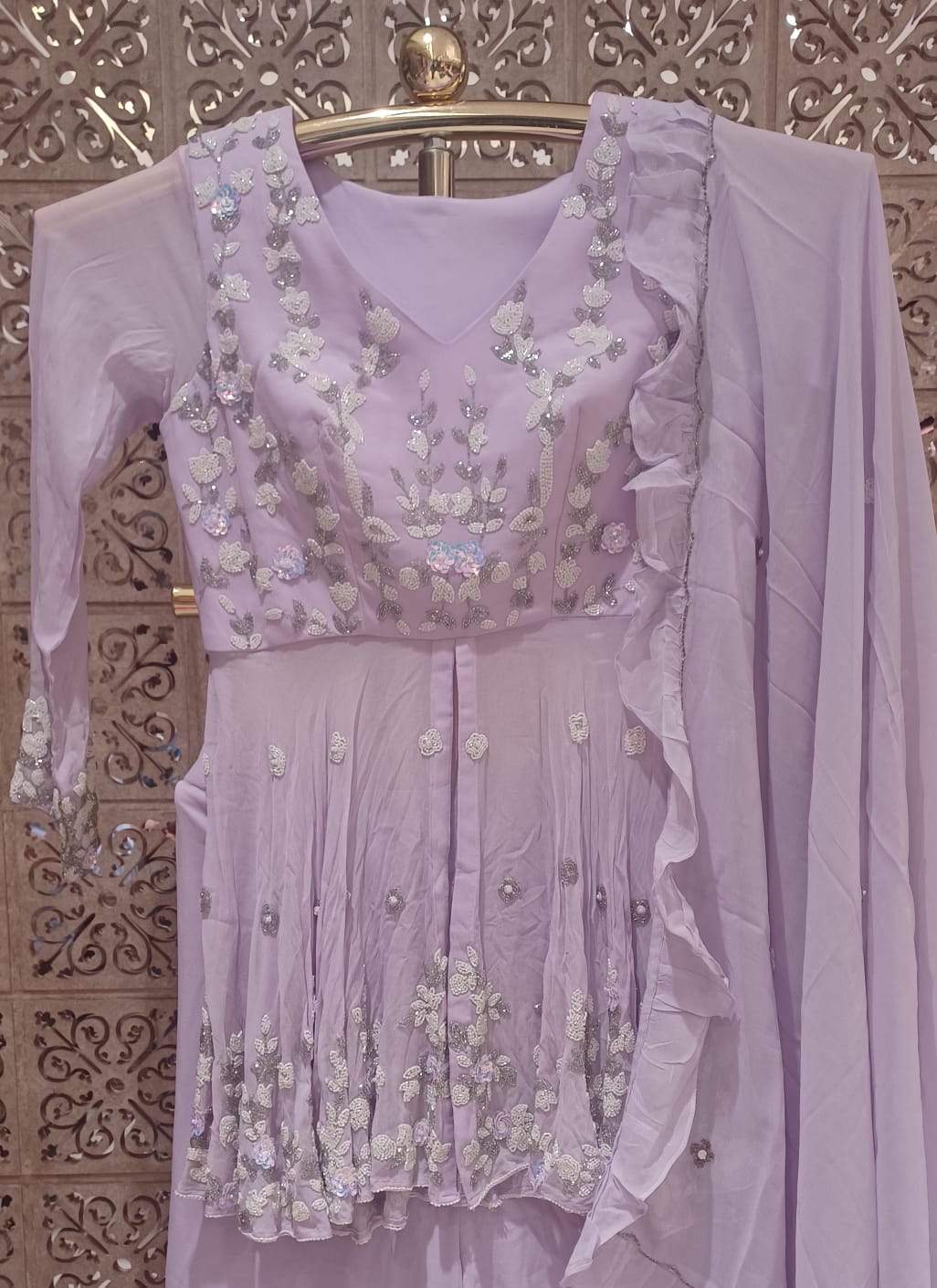 FLARE PALAZZO SUIT FESTIVE OCCASSION PARTY WEAR