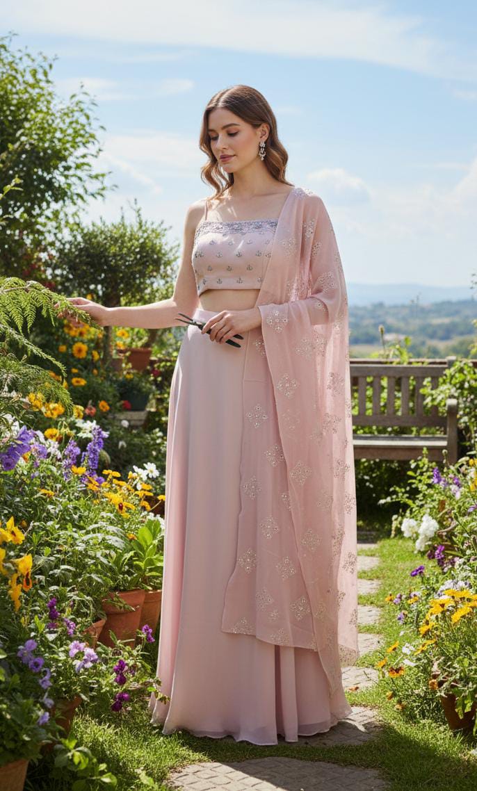 INDO-WESTERN PARTY WEAR OUTFIT