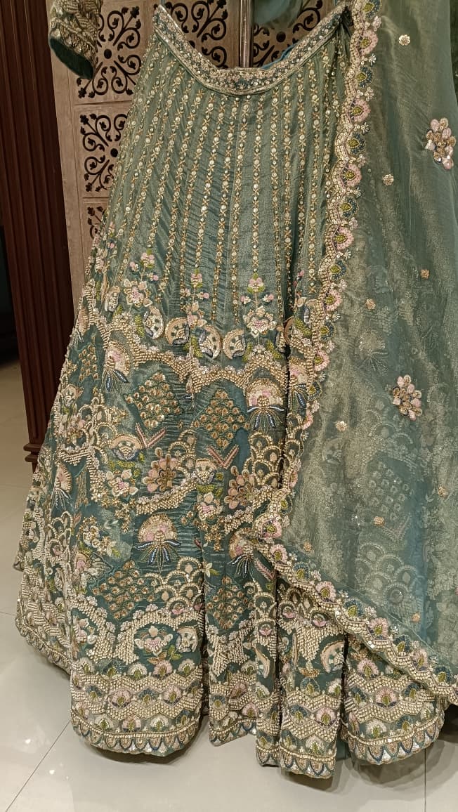 RECEPTION,FUNCTIONAL,FESTIVE OCCASSION BRIDAL LEHENGA