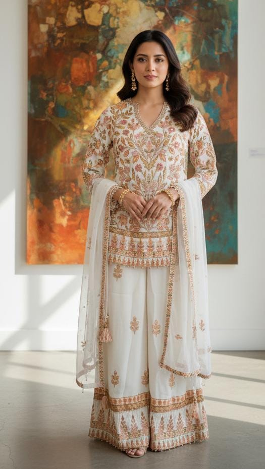 DESIGNER FESTIVE OCCASSION PALAZZO SET