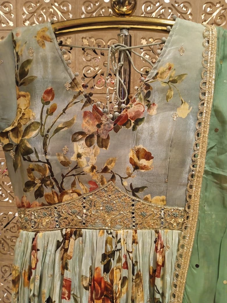 PARTY WEAR GOWN FESTIVE OCCASSION