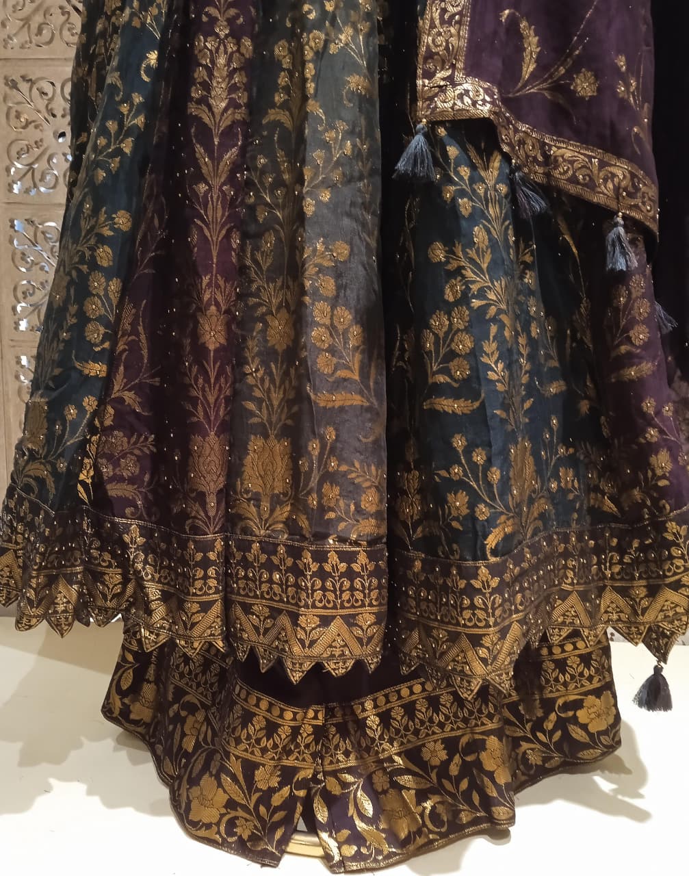 PARTY WEAR PALAZZO SET OUTFIT