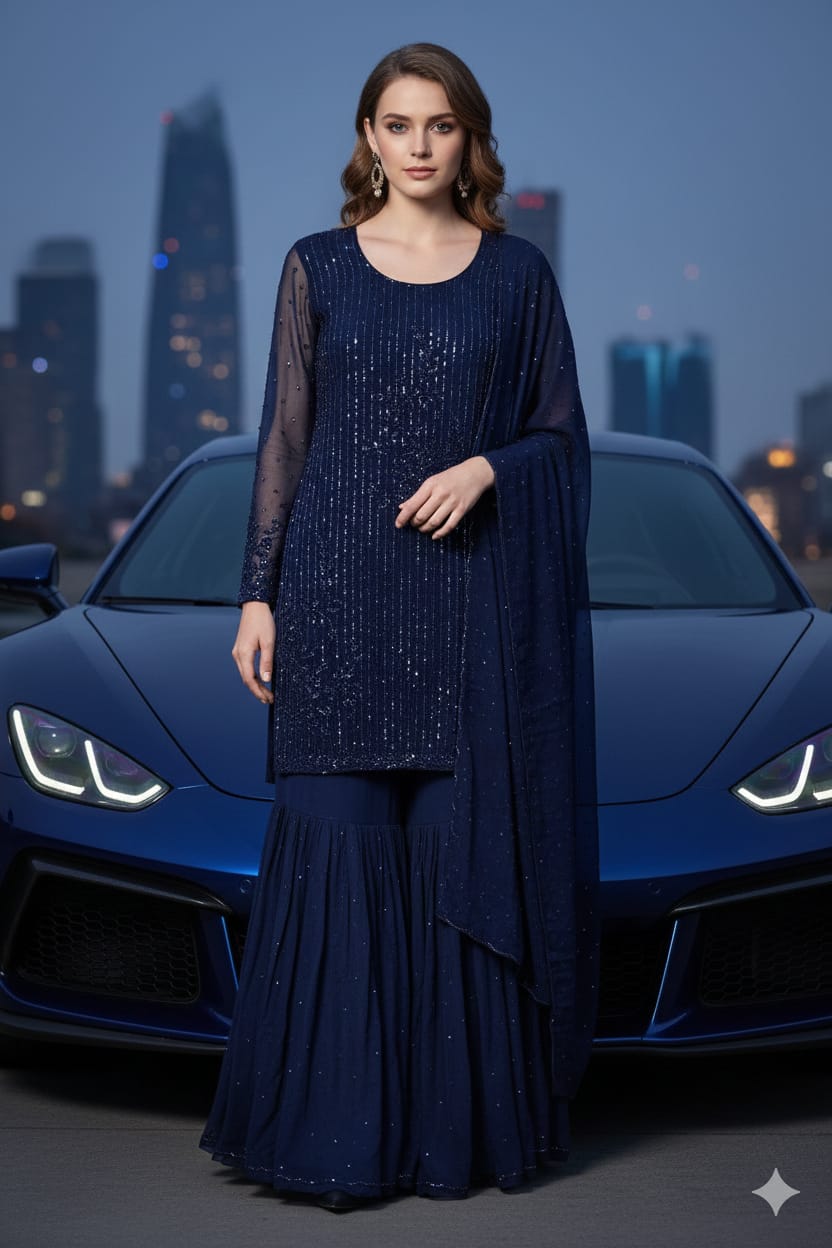 PALAZZO SET PARTY WEAR OUTFIT