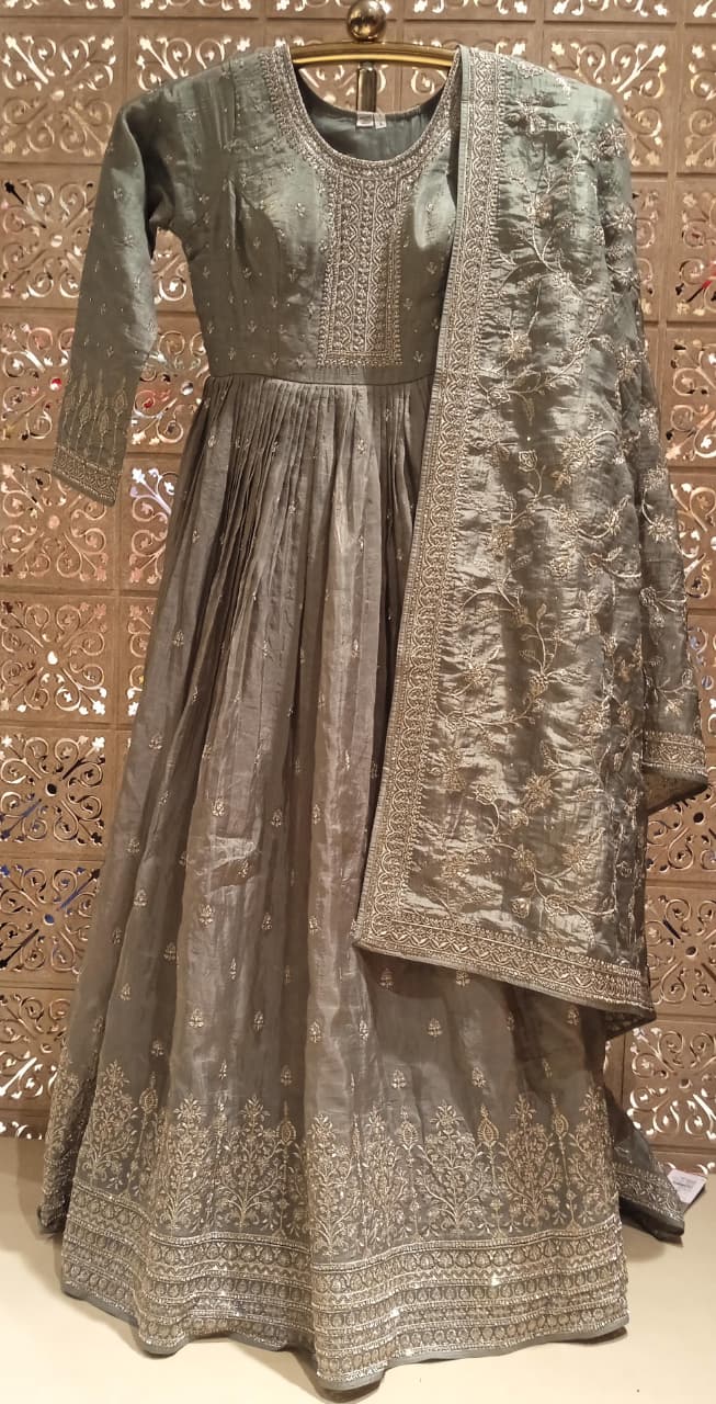 WEDDING,RECEPTION FESTIVE OCCASSION PARTY WEAR GOWN