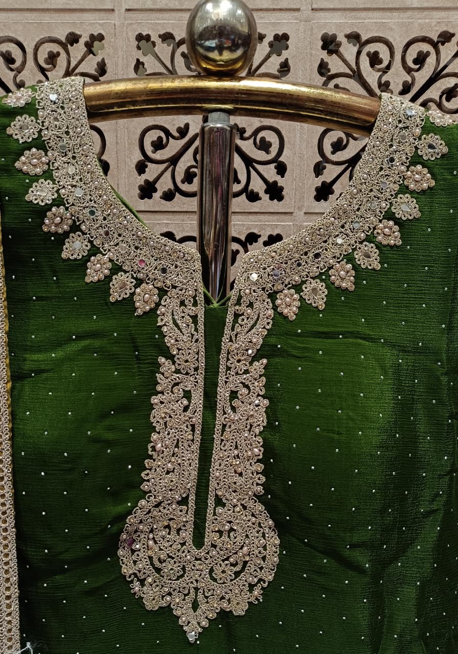 LONG TOP WITH SKIRT LEHENGA PARTY WEAR