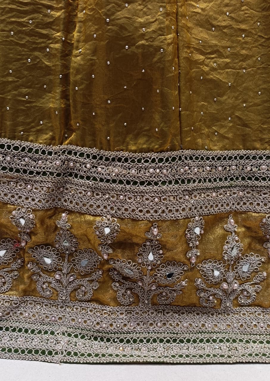 LONG TOP WITH SKIRT LEHENGA PARTY WEAR