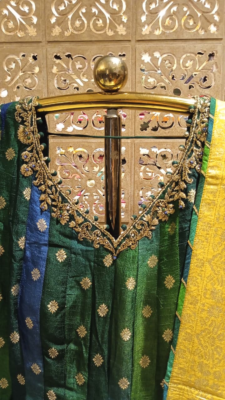 MEHENDI,HALDI PARTY WEAR GOWN