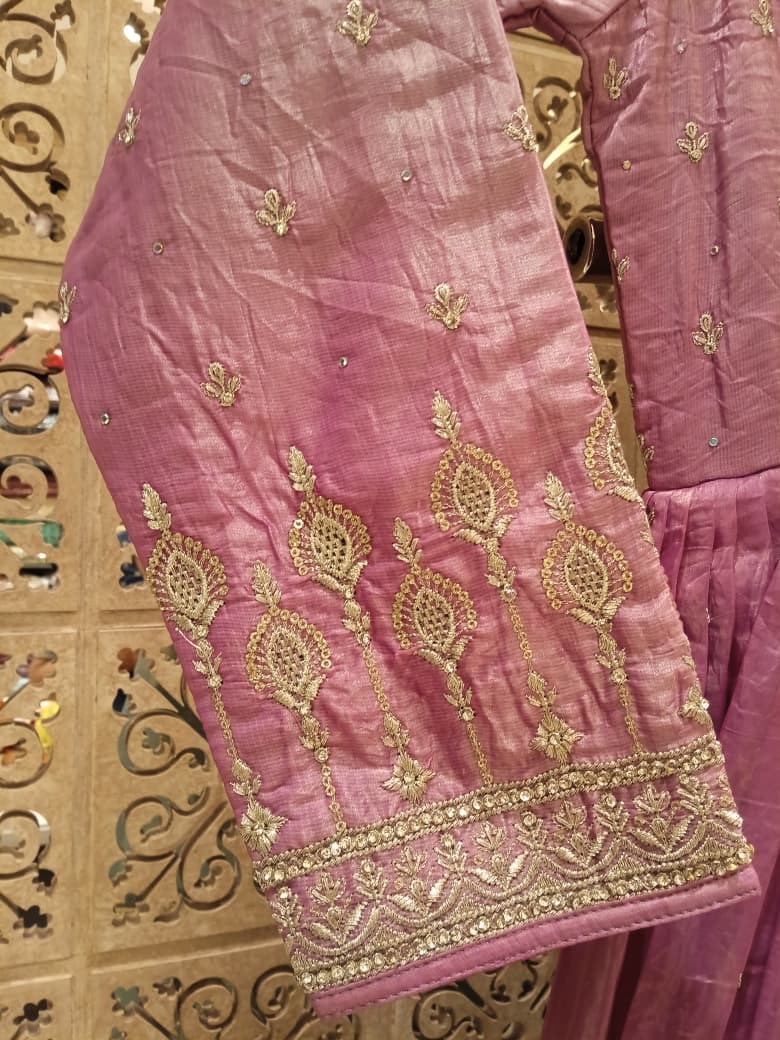 FLOOR LENGTH GOWN PARTY WEAR OUTFIT