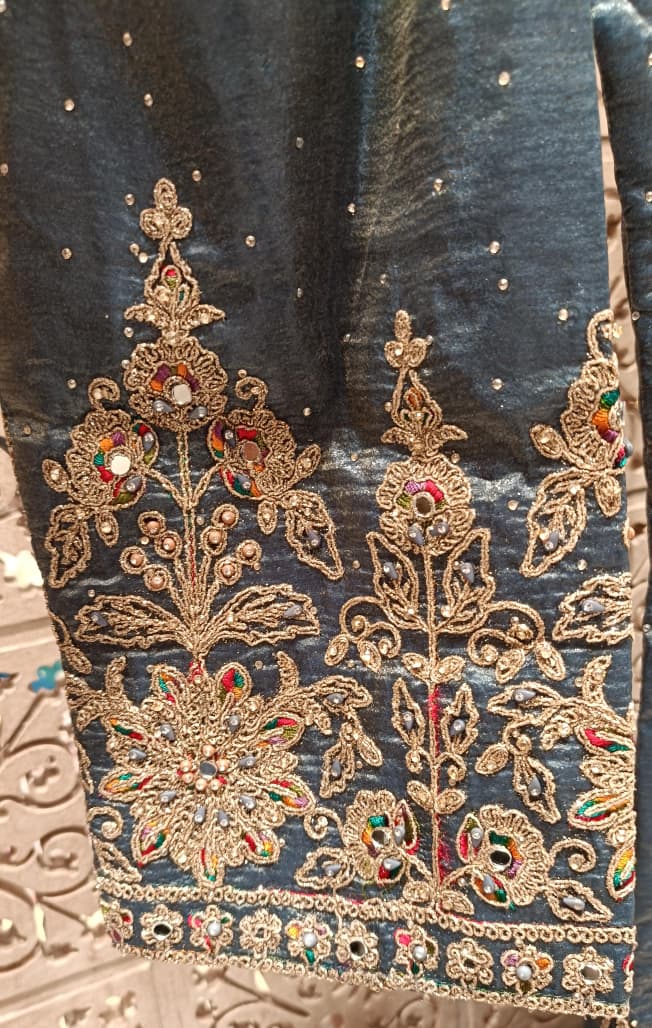 PALAZZO SET FUNCTIONAL PARTY WEAR OUTFIT