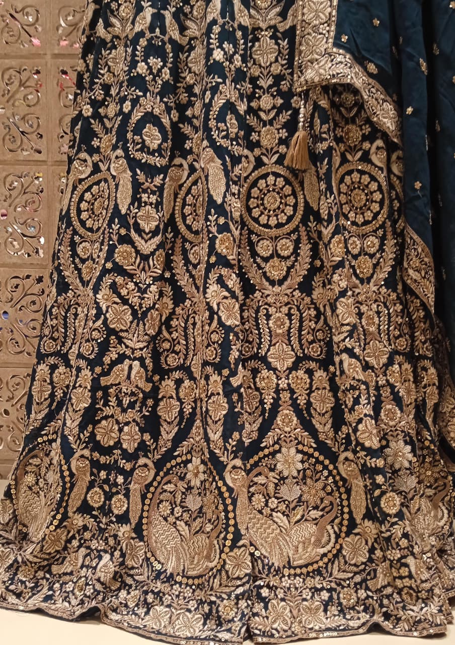 WEDDING,RECEPTION FUNCTIONAL PARTY WEAR GOWN