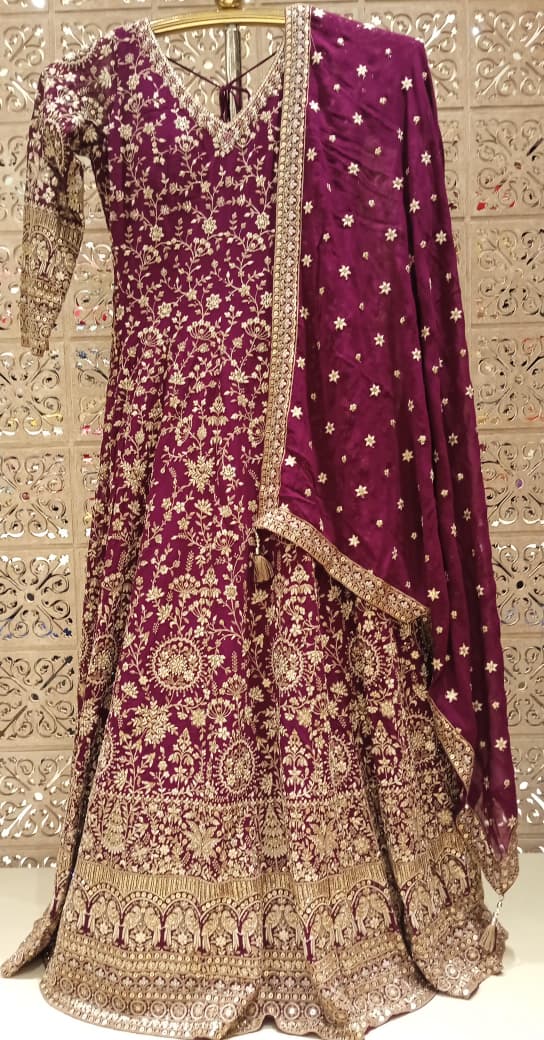 RECEPTION FESTIVE OCCASSION PARTY WEAR OUTFIT