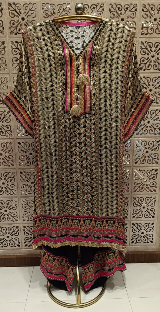 INDO-WESTERN KAFTAN STYLE OUTFIT