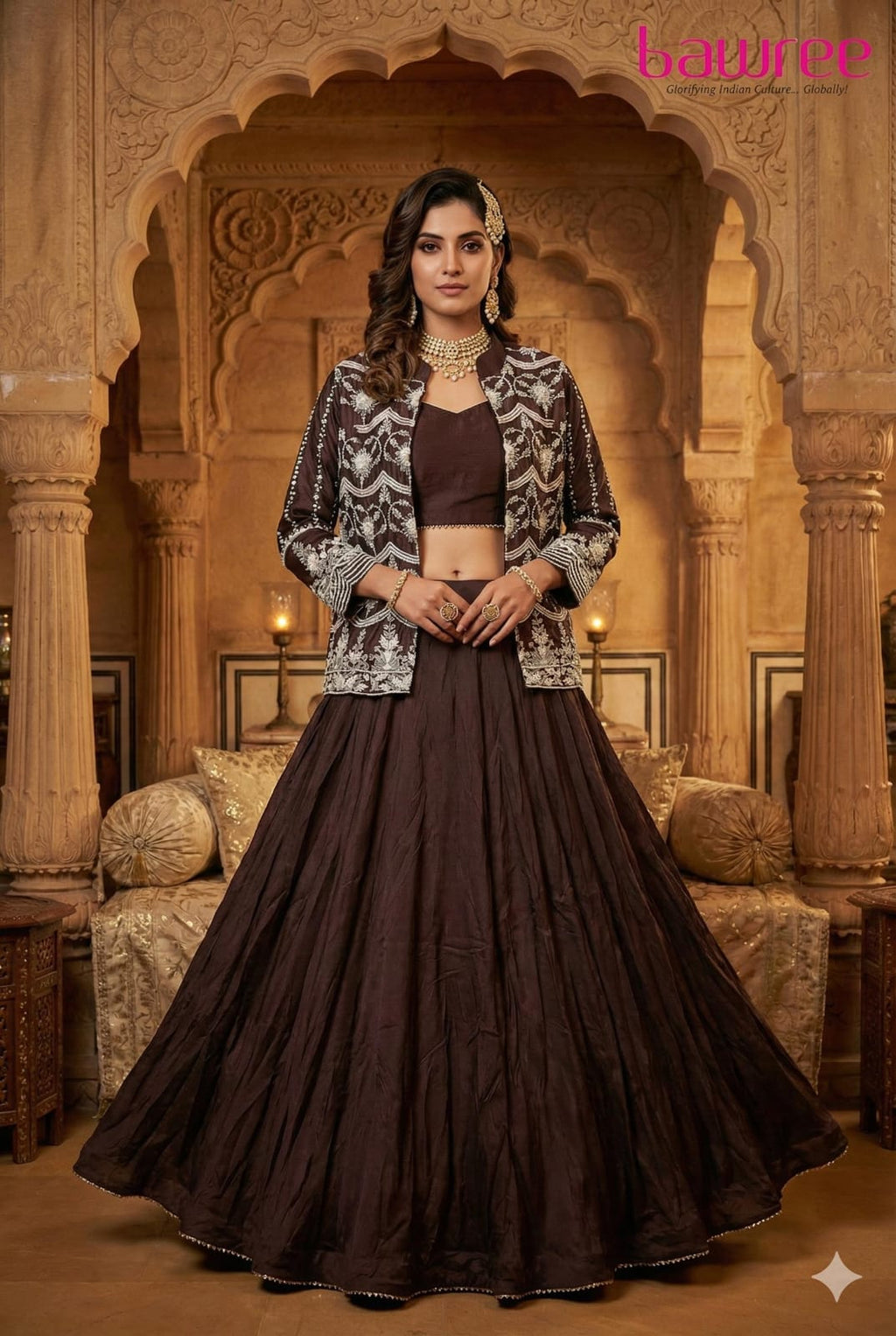 INDO-WESTERN FESTIVE LOOK OUTFIT