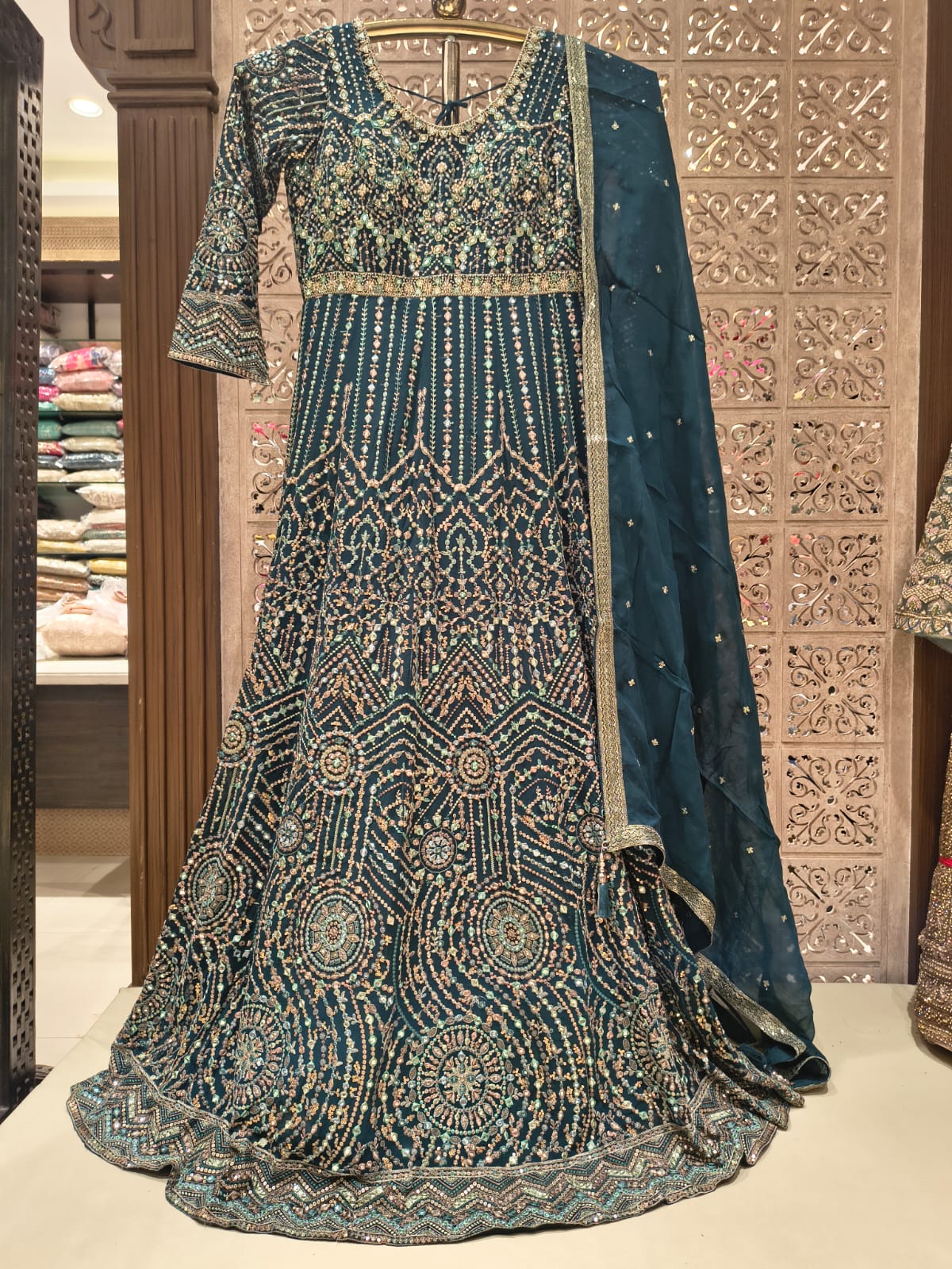 PARTY WEAR FUNCTIONAL FESTIVE OCCASSION OUTFIT