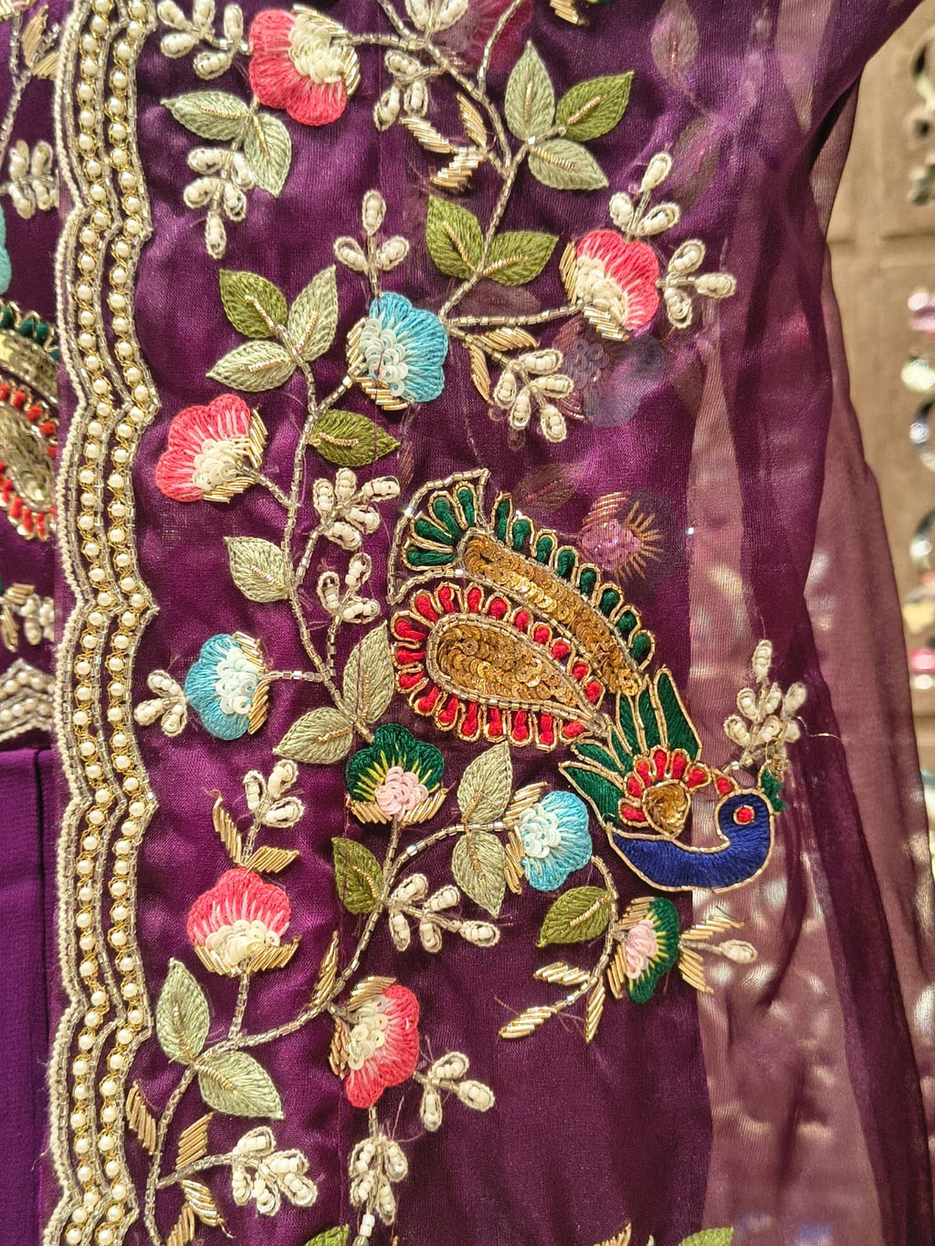 PARTY WEAR GOWN FUNCTIONAL FESTIVE OCCASSION OUTFIT