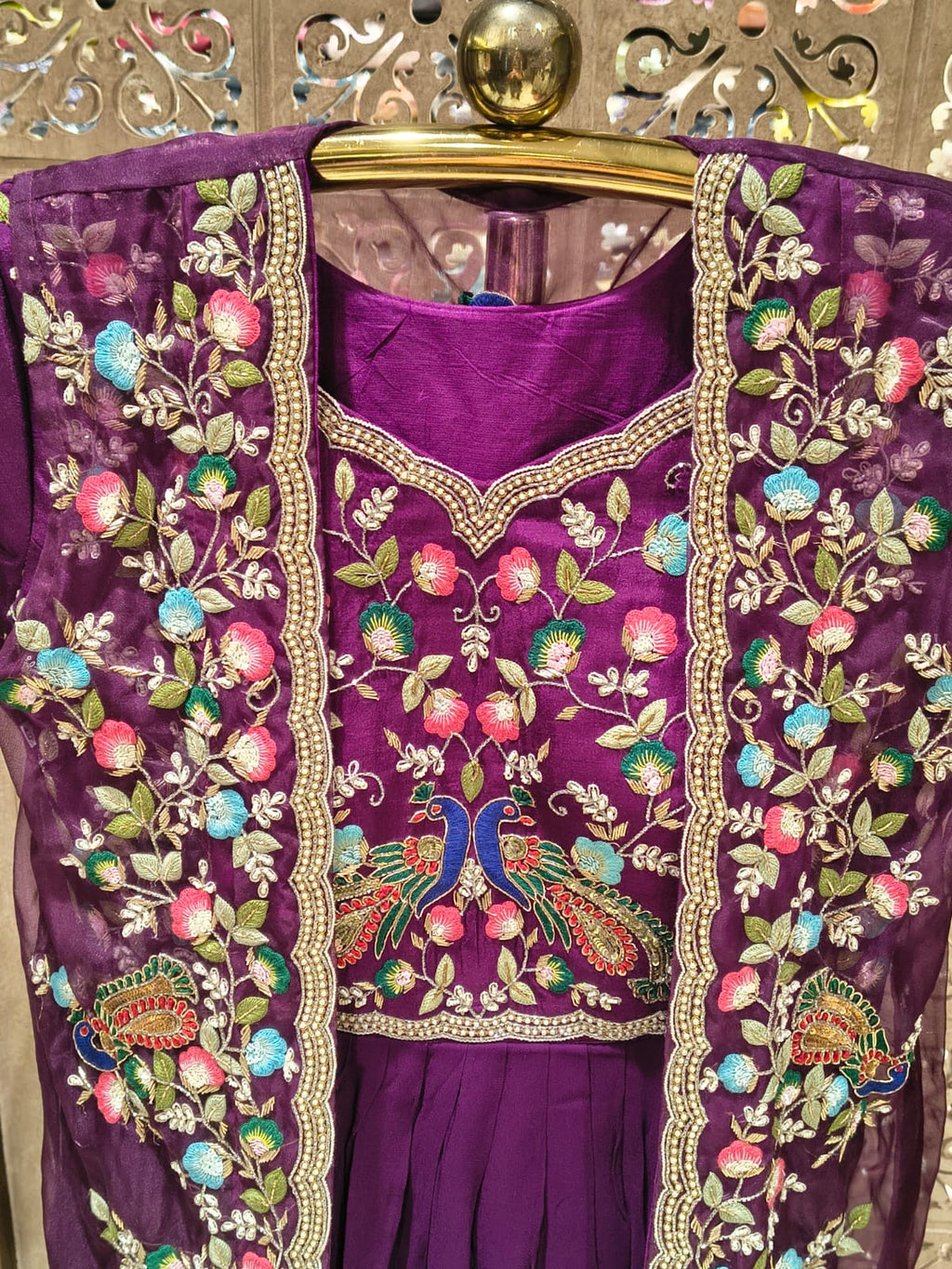 PARTY WEAR GOWN FUNCTIONAL FESTIVE OCCASSION OUTFIT