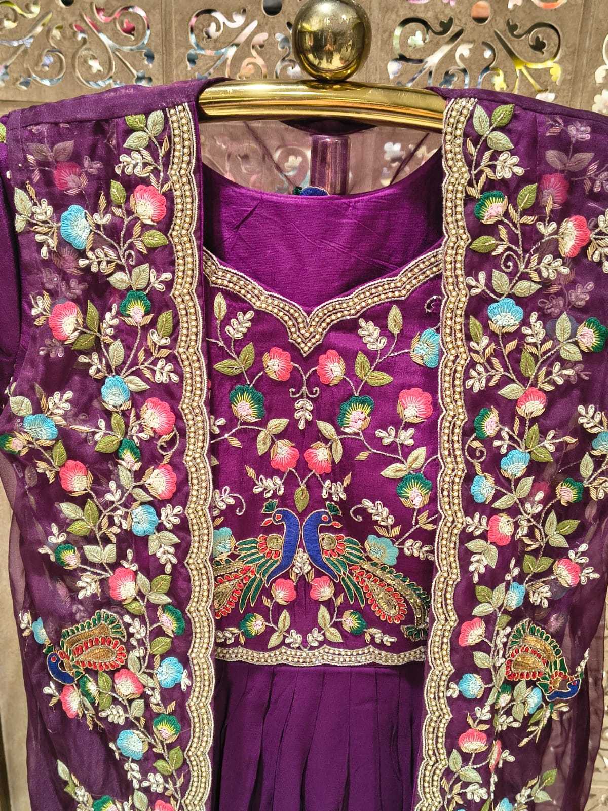 PARTY WEAR GOWN FUNCTIONAL FESTIVE OCCASSION OUTFIT