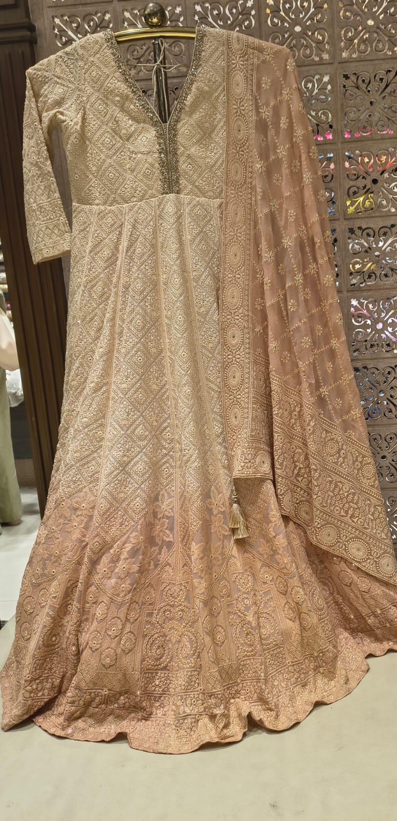 EVENING OCCASSION, FESTIVE FUNCTIONAL WEAR GOWN