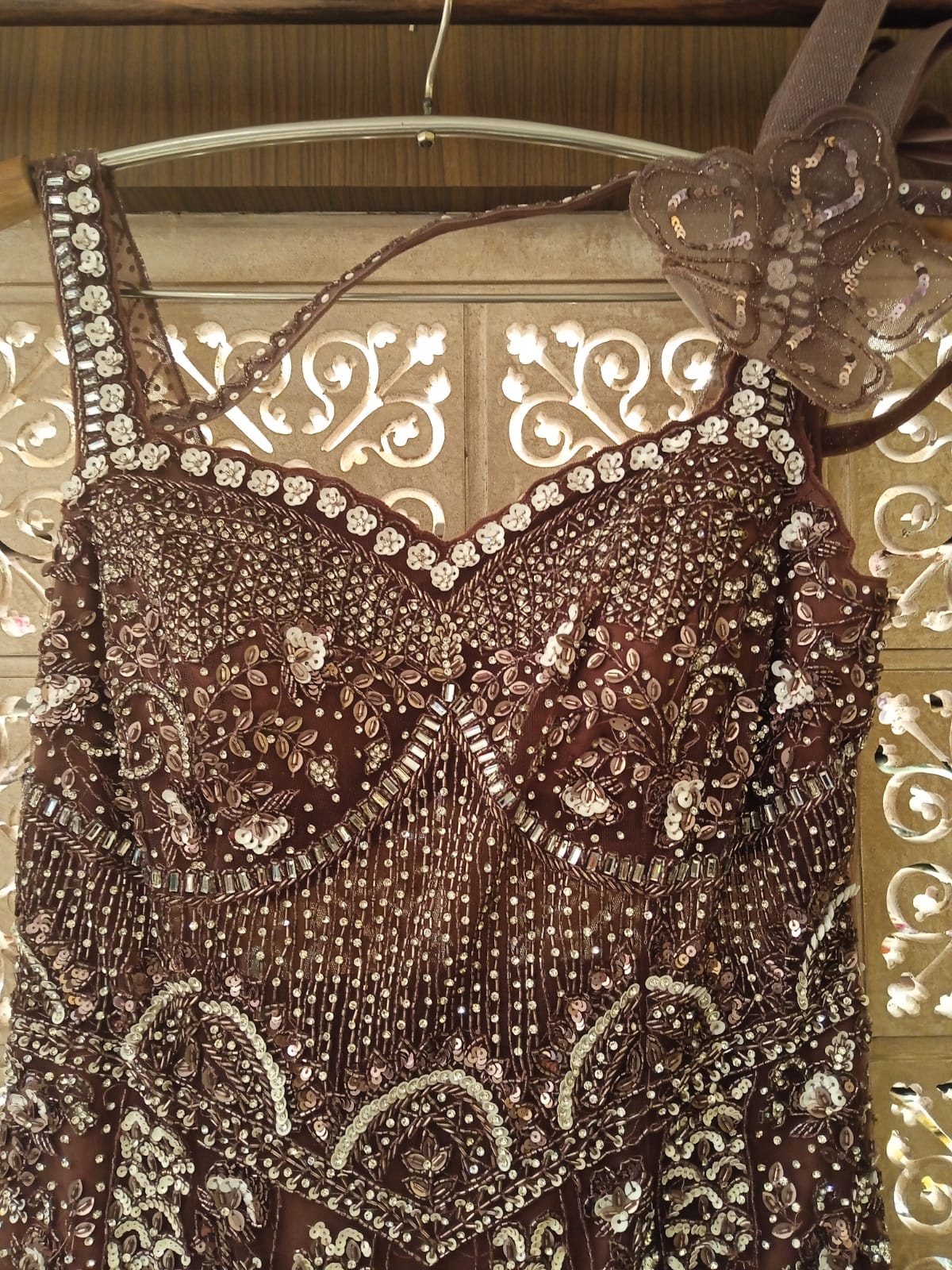 FISH-CUT GOWN STYLE PARTY WEAR