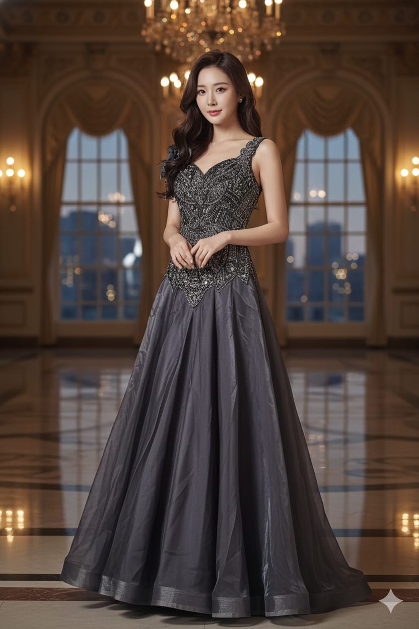 WEDDING,FUNCTIONAL RECEPTION BRIDAL GOWN