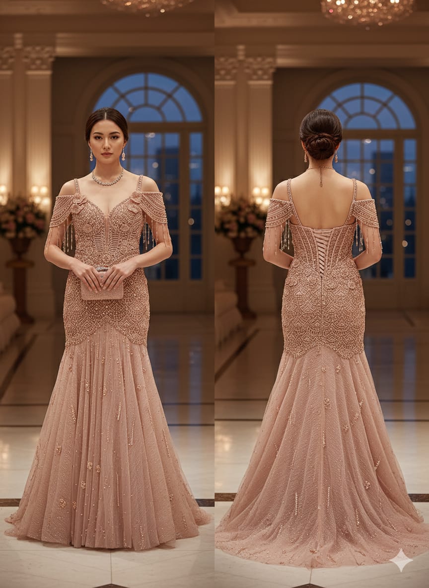 ENGAGEMENT,WEDDING PARTY WEAR GOWN