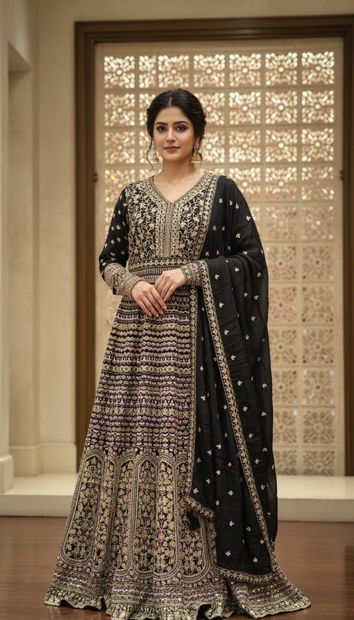 FESTIVE OCCASSION PARTY WEAR GOWN