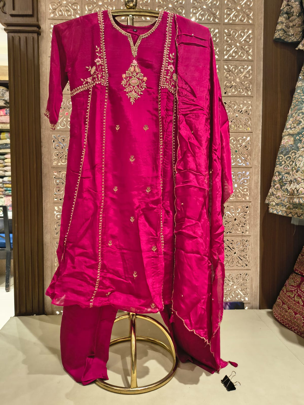 PARTY WEAR PALAZZO SET OUTFIT