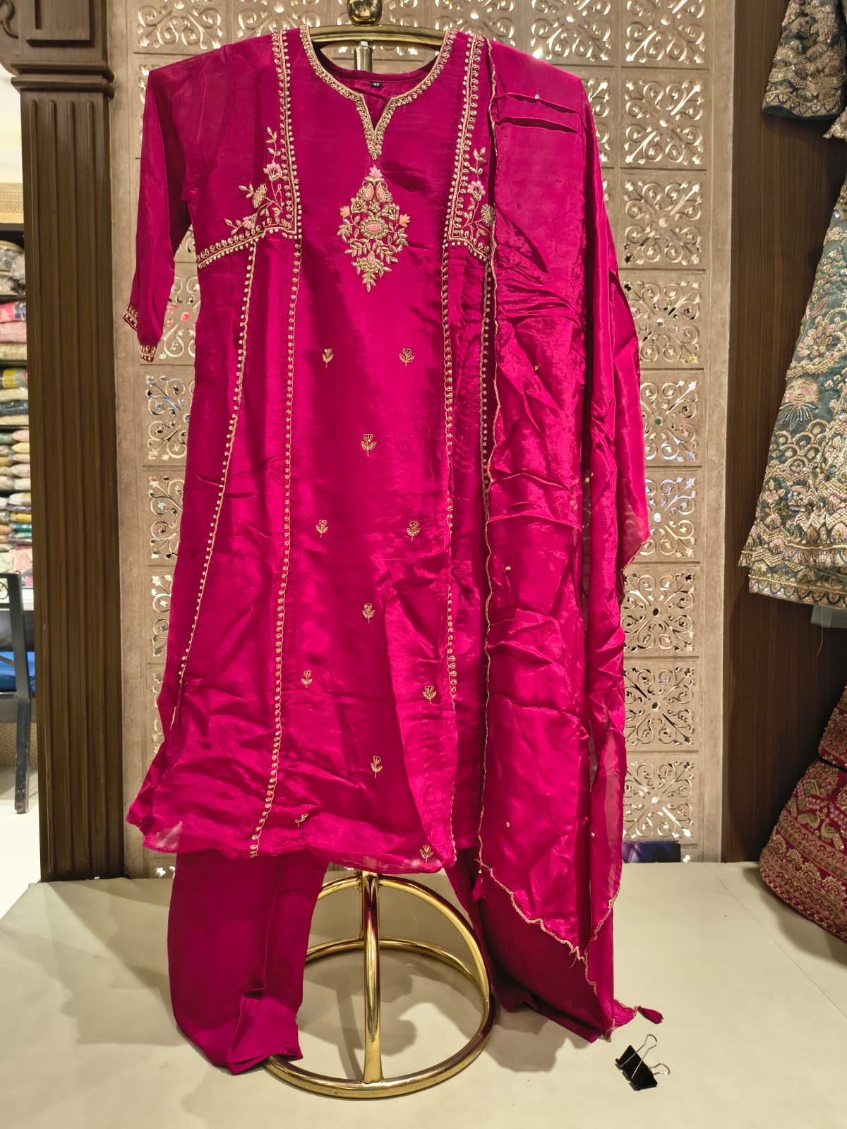 PARTY WEAR PALAZZO SET OUTFIT