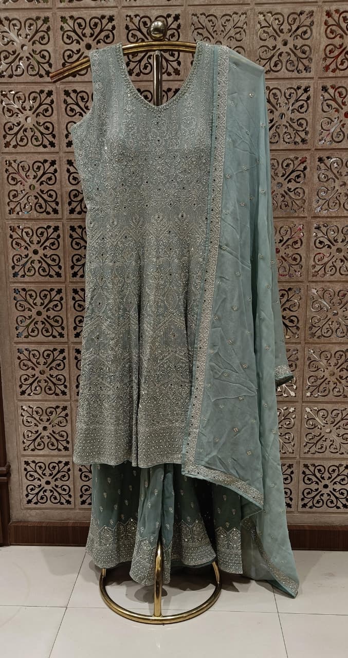 PARTY WEAR PALAZZO SET