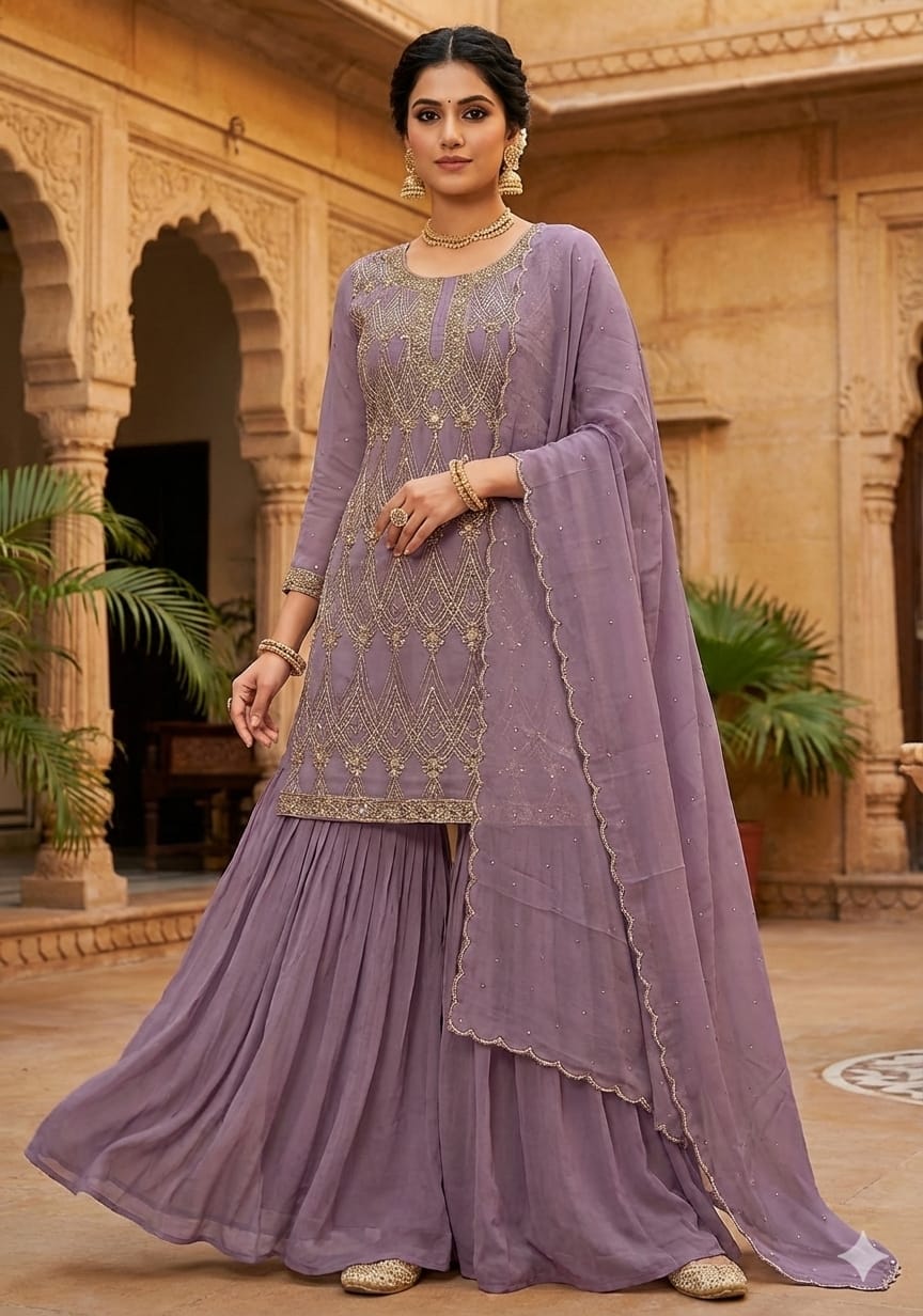 FESTIVE OCCASSION PARTY WEAR PALAZZO SET