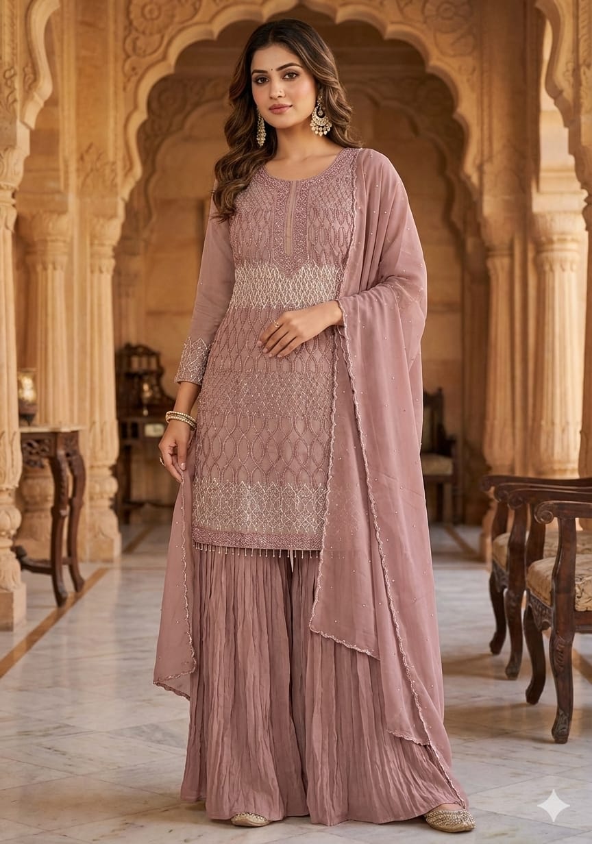 PARTY WEAR PALAZZO SET