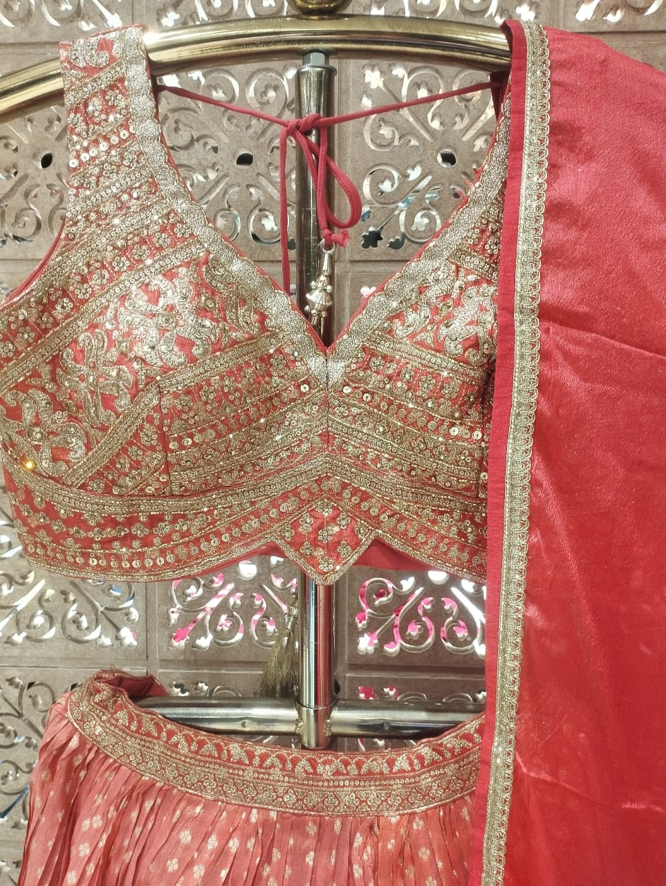 HALDI,MEHENDI,FESTIVE OCCASSION PARTY WEAR LEHENGA