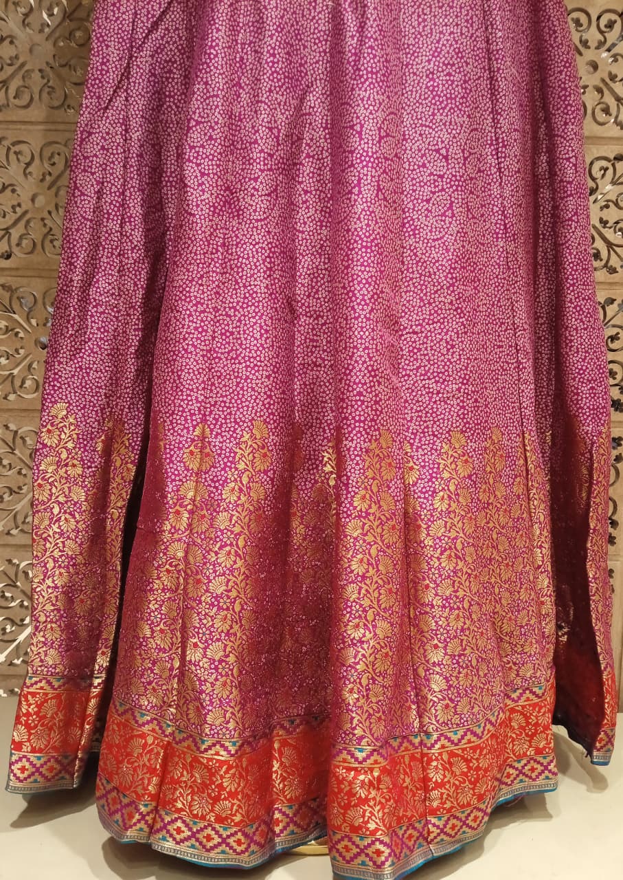 FLOOR LENGTH PARTY WEAR OUTFIT