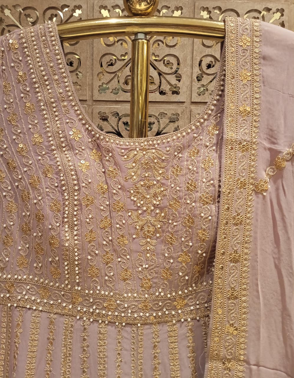 PARTY WEAR GOWN STYLE OUTFIT