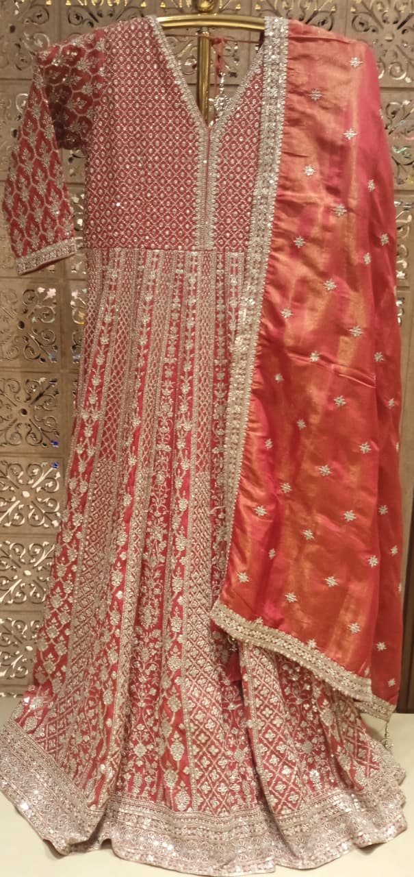 FLOOR LENGTH PARTY WEAR GOWN