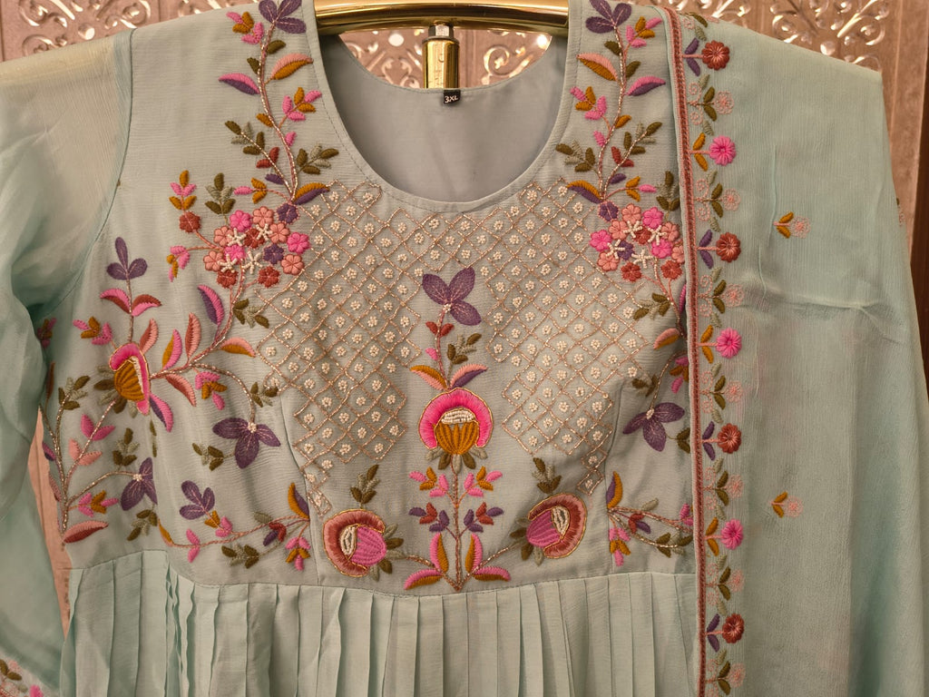 PARTY WEAR ANARKALI OUTFIT