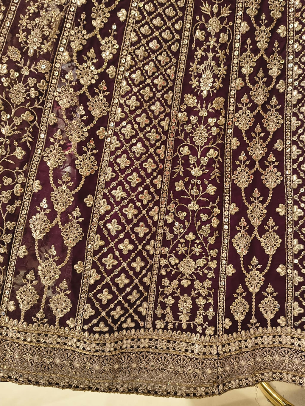 FLOOR LENGTH PARTY WEAR OUTFIT