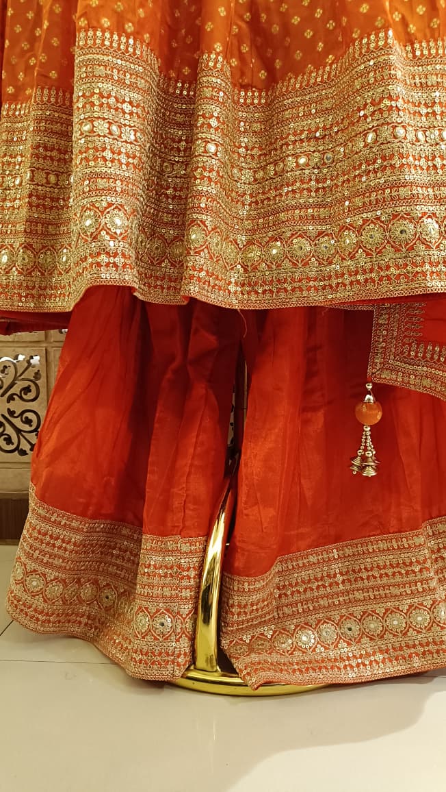 MEHENDI,HALDI FUNCTIONAL PARTY WEAR OUTFIT