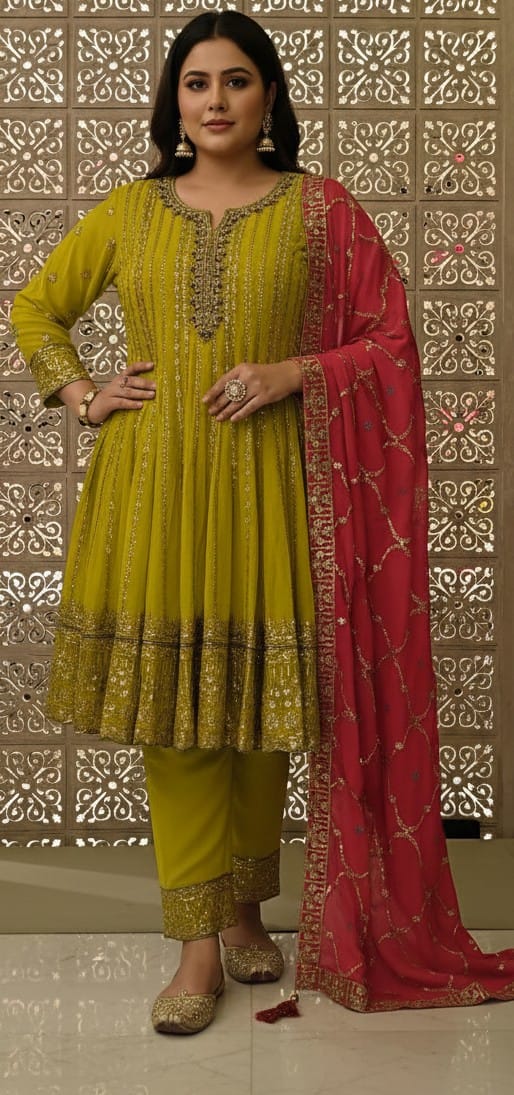 HALDI,MEHENDI FUNCTIONAL WEAR OUTFIT