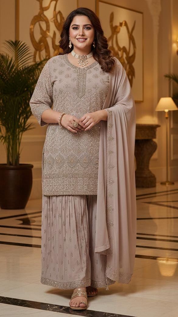 EVENING FUNCTION FESTIVE OCCASSION PARTY WEAR OUTFIT