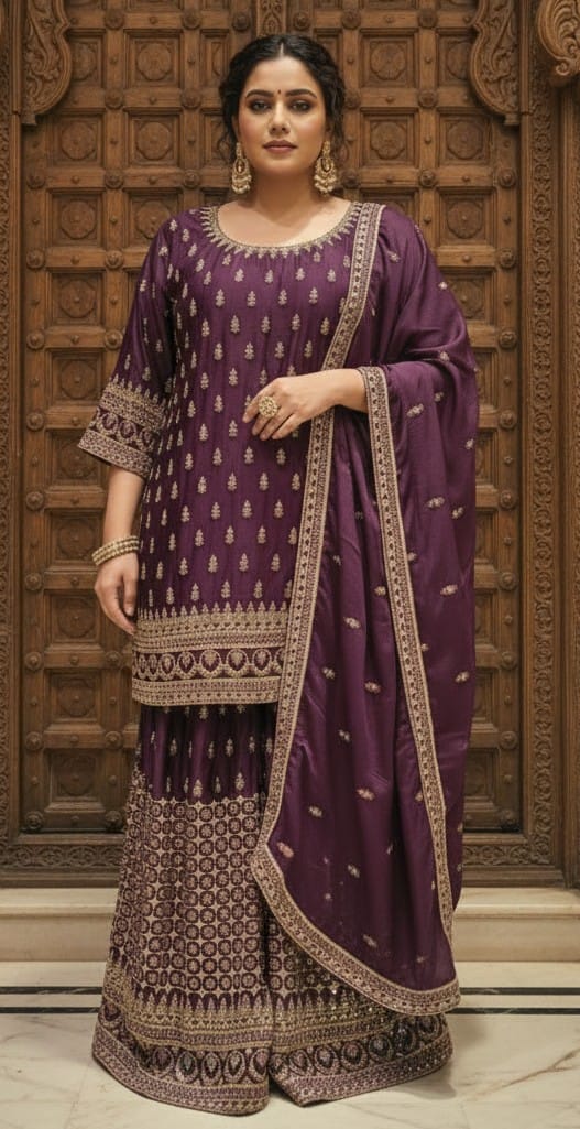 FUNCTIONAL FESTIVE OCCASSION PARTY WEAR OUTFIT