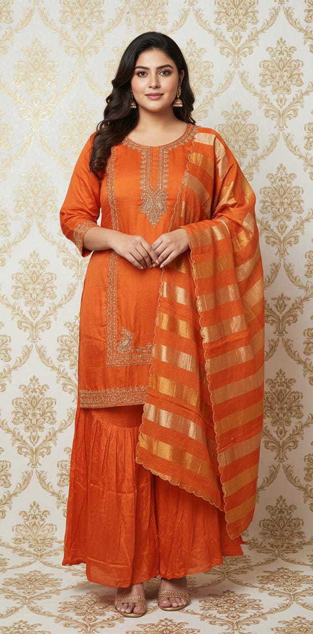 FUNCTIONAL FESTIVE OCCASSION PARTY WEAR OUTFIT