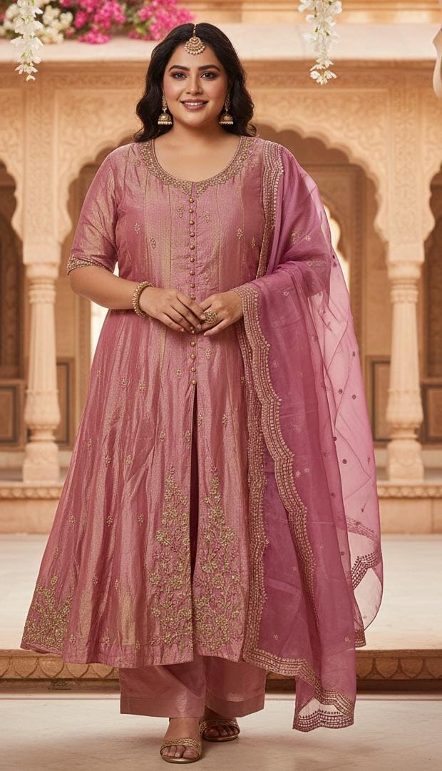 ANARKALI EVENING FUNCTIONAL OUTFIT
