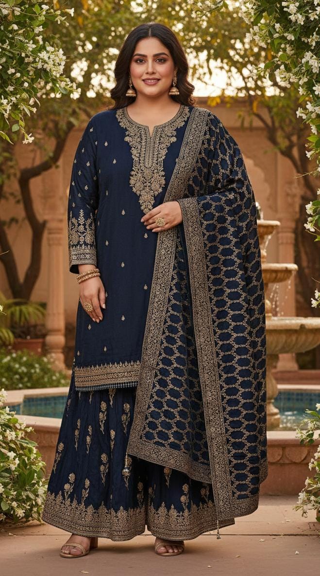 WEDDIN,RECEPTION FUNCTIONAL PARTY WEAR OUTFIT