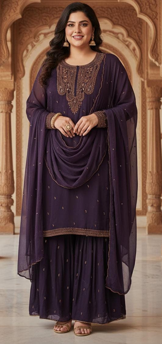 PARTY WEAR FESTIVE OCCASSION OUTFIT
