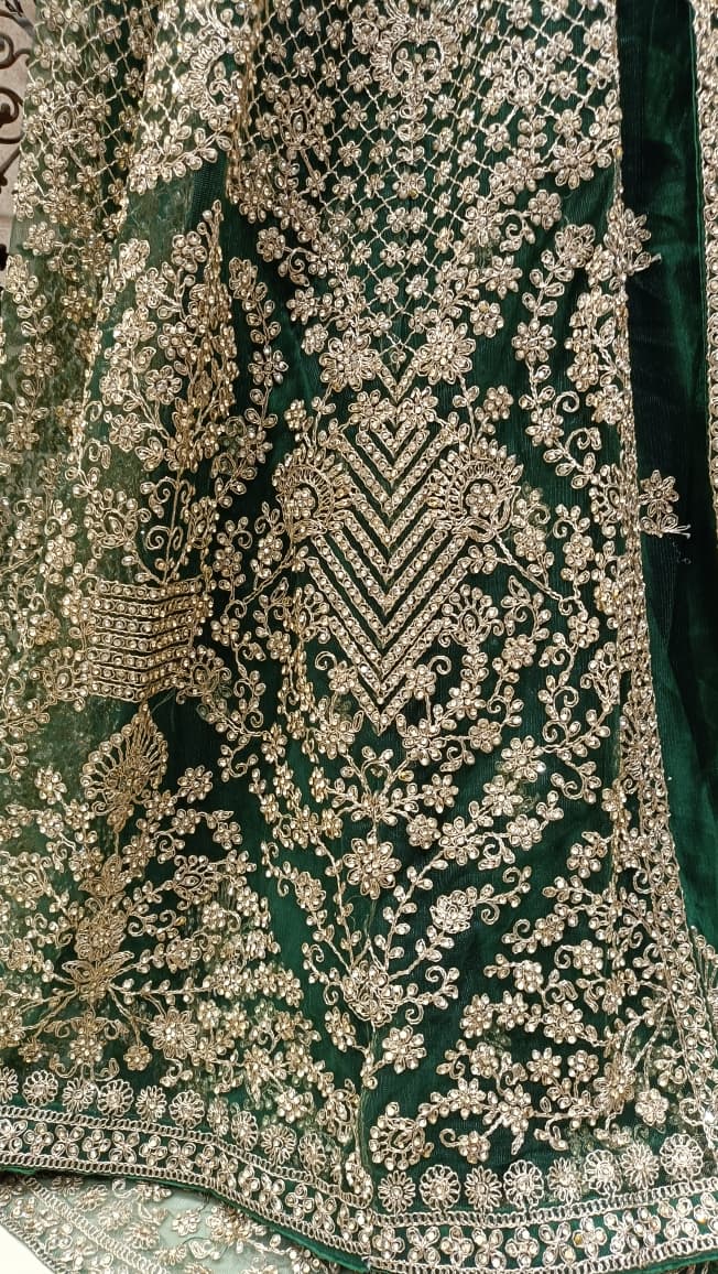 WEDDING,RECEPTION BRIDAL WEAR OUTFIT