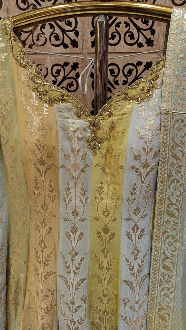 FLOOR LENGTH PARTY WEAR OUTFIT