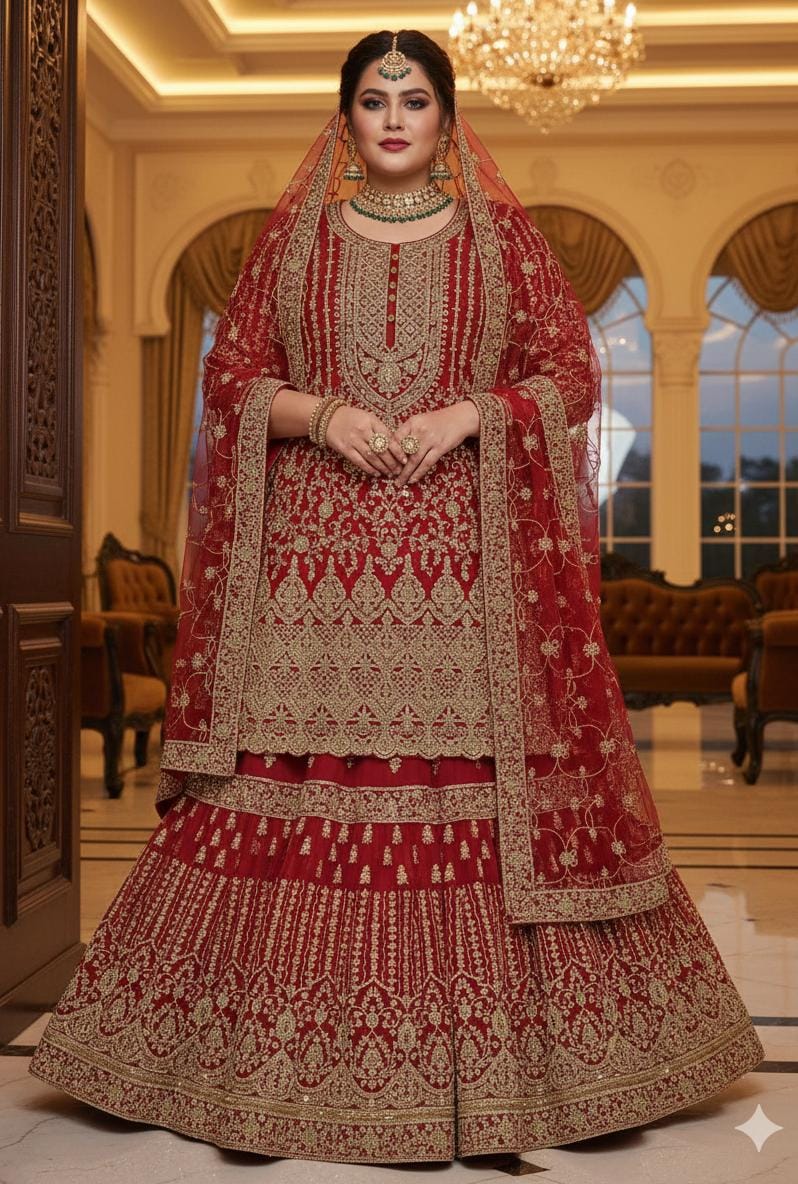 WEDDING,RECEPTION FUNCTIONAL OUTFIT