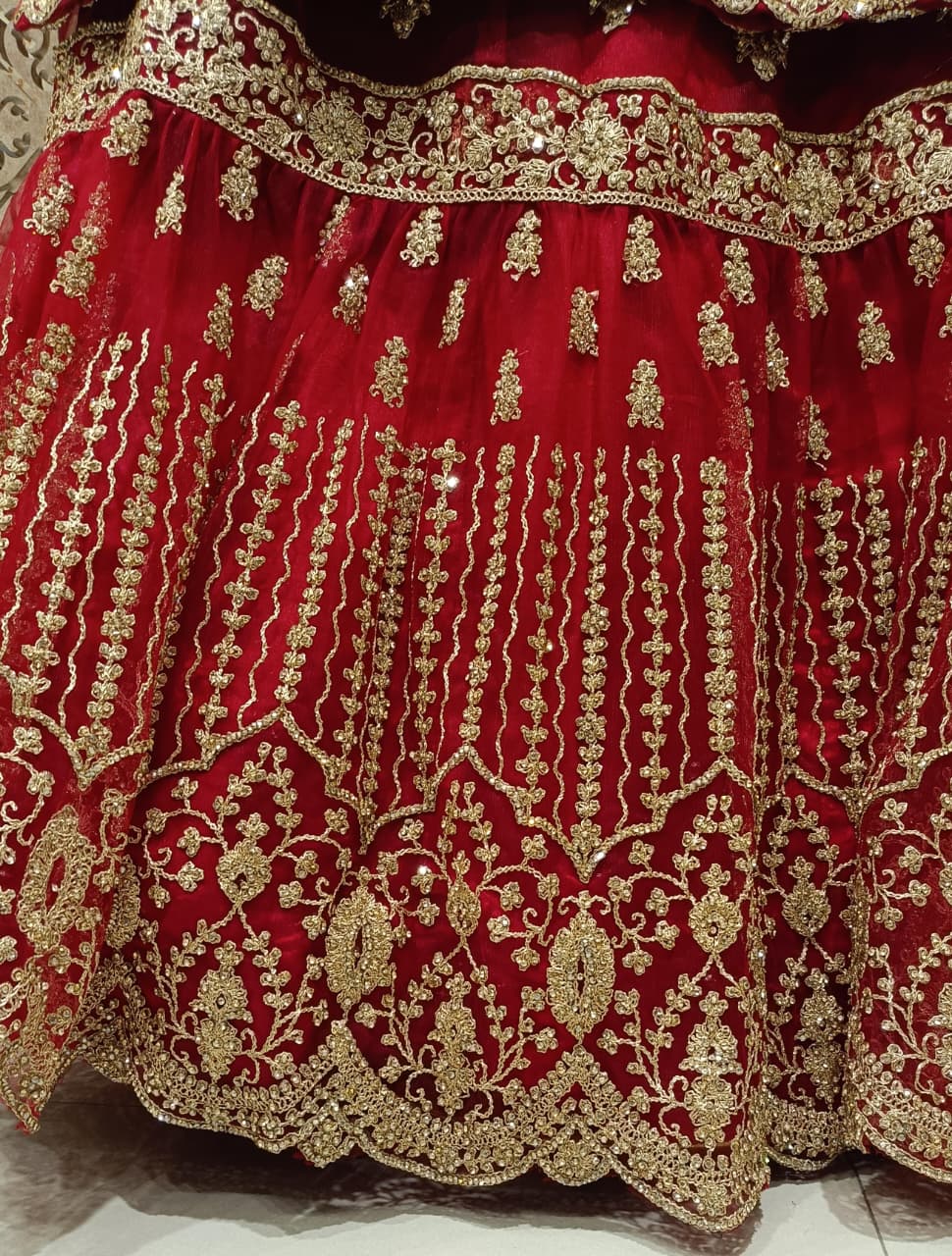 WEDDING,RECEPTION FUNCTIONAL OUTFIT